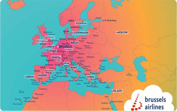 Brüksel Havayolları Yaz Programına, Güneydoğu Avrupa Ülkelerinde Yedi Yeni Varış Noktasını Ekledi.